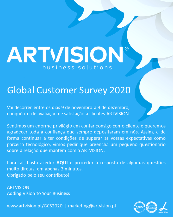 ARTVISION GCSurvey 2020 newsletter