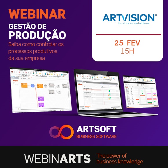 artvision artsoft webinar pagina producao site